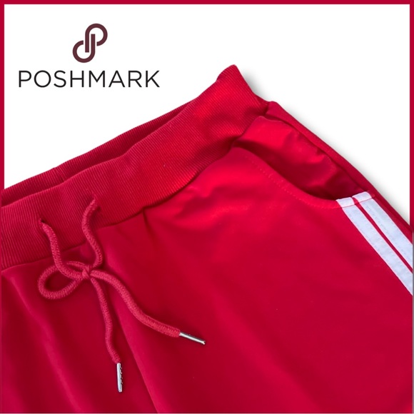 Women's Drawstring Waist Striped Side Joggers Sweatpants with Pockets - Picture 9 of 14